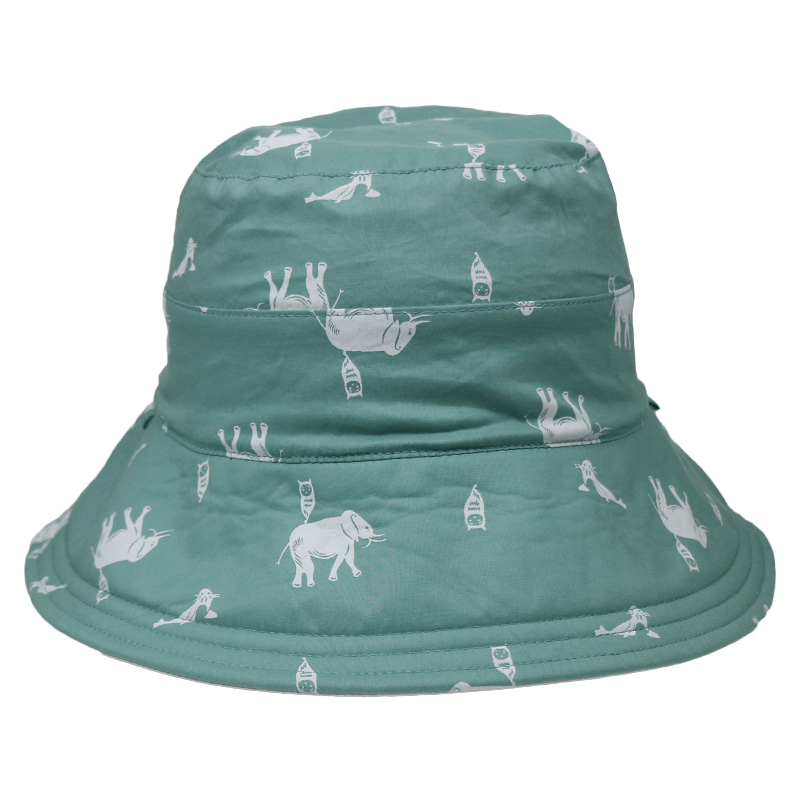 绿色防晒遮阳渔夫帽舒适环保